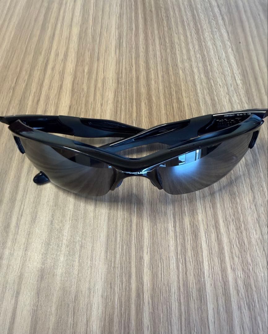 Oakley スポーツサングラス ブラック 偏光レンズ