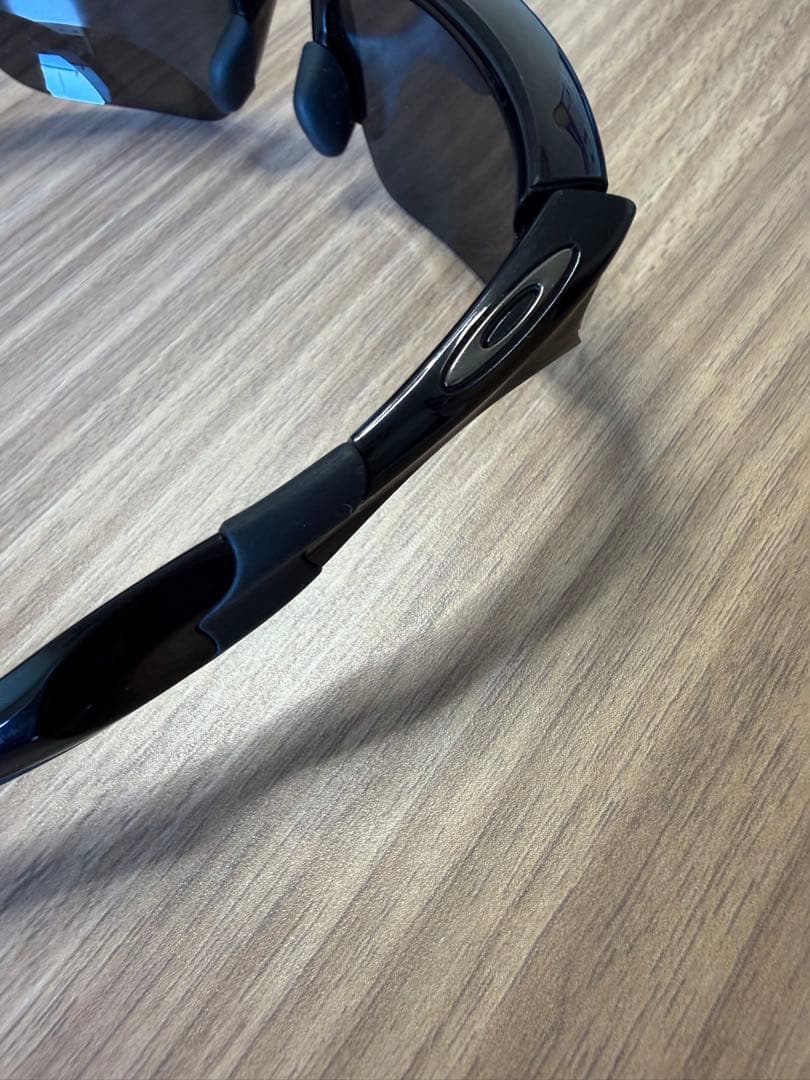 Oakley スポーツサングラス ブラック 偏光レンズ