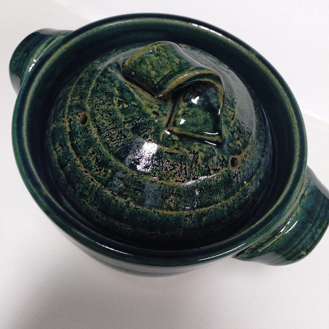 信楽焼　ご飯炊き土鍋5合用　飯炊き鍋