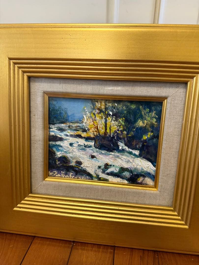 ⑥「タイトル不明」髙橋一善 油絵