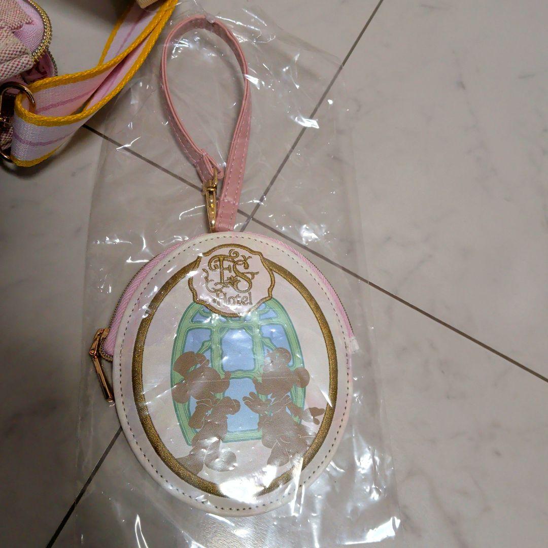 ファンタジースプリングスホテル宿泊者限定トートバッグ&ポーチ&ラゲージタグ新品