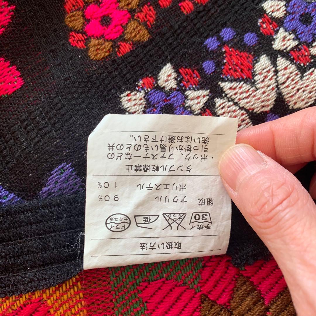 ビンテージ スペイン ゴブラン カラフル ベッドスプレッド マルチカバー 西川