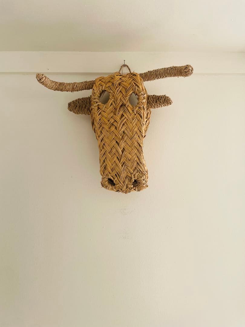 スペイン 手編み アニマルトロフィー 一点物