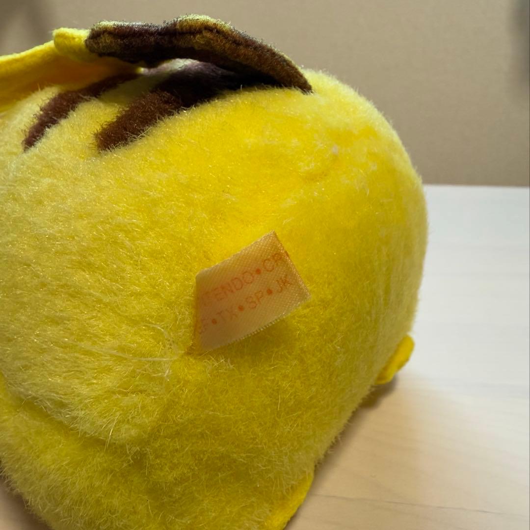 当時品 レア ポケモン ピカチュウ 初期 初代 ぬいぐるみ にっこり バンザイ