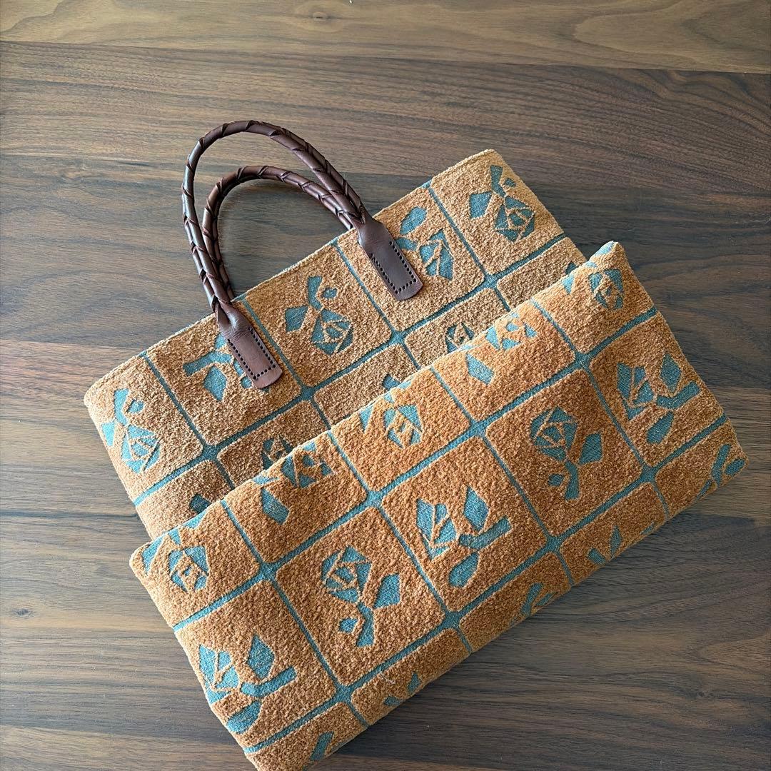 ハンドメイド トートバッグ ミナペルホネンLulu