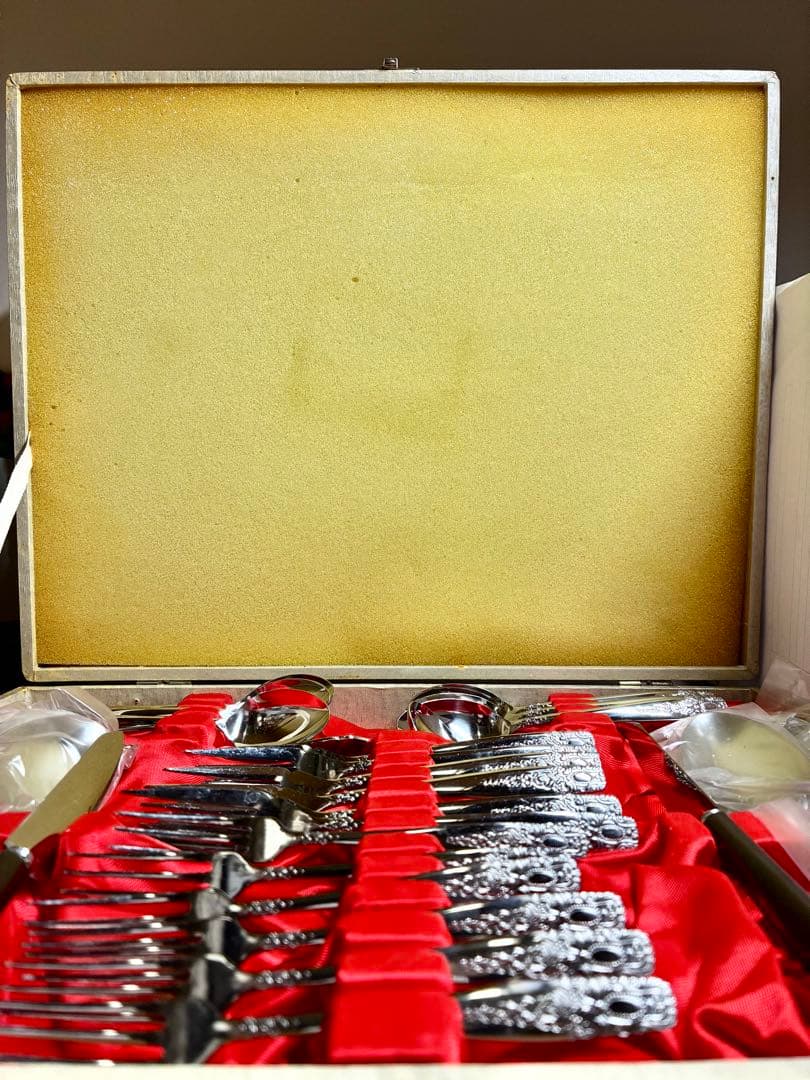 カトラリーセット ステンレス製 収納ケース付き