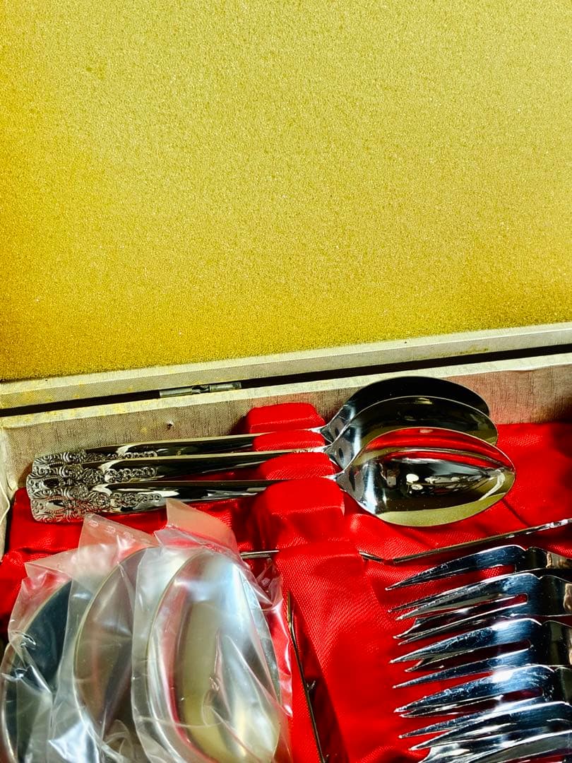 カトラリーセット ステンレス製 収納ケース付き