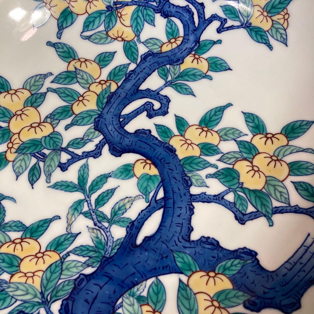 伊万里色鍋島】色鍋島の伝統 名窯 鍋島焼 伊万里色鍋島窯 染錦橘絵 櫛