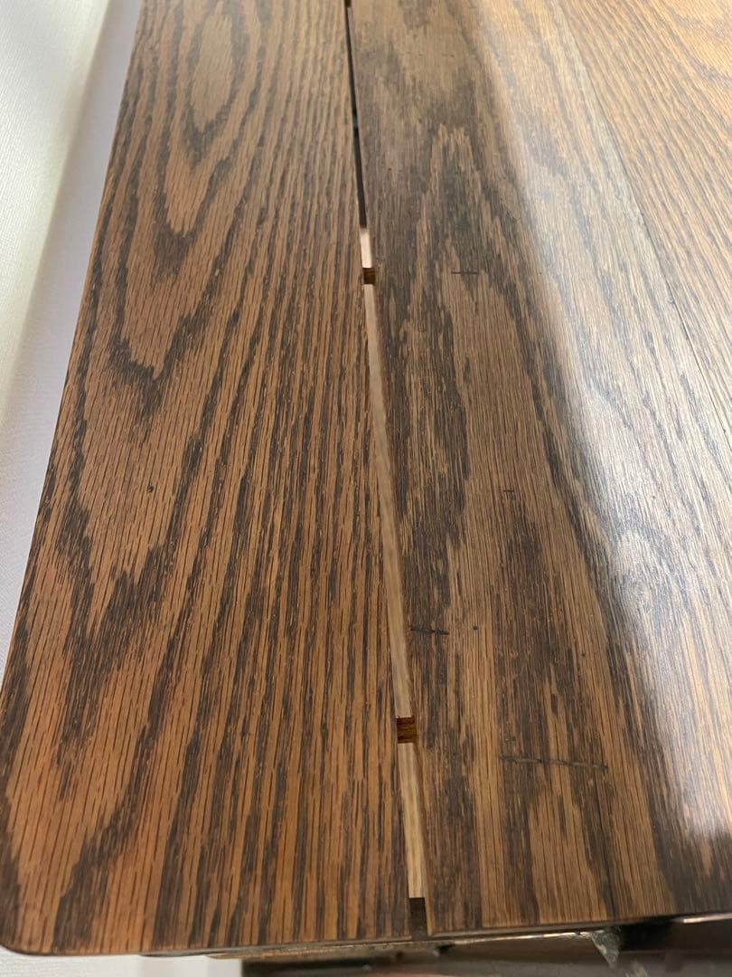 オーク材4段オープンシェルフ