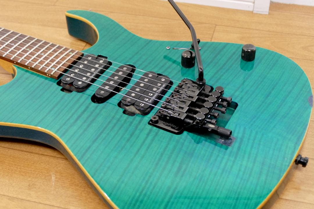 エドワーズ製エレキギター　E-CY-128DT（D-TUNA搭載）【ジャンク品】