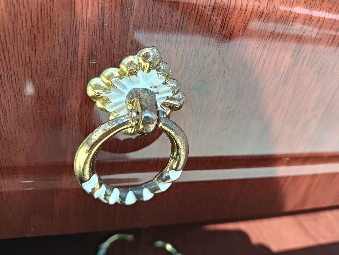 アンティーク　棚　キャビネット