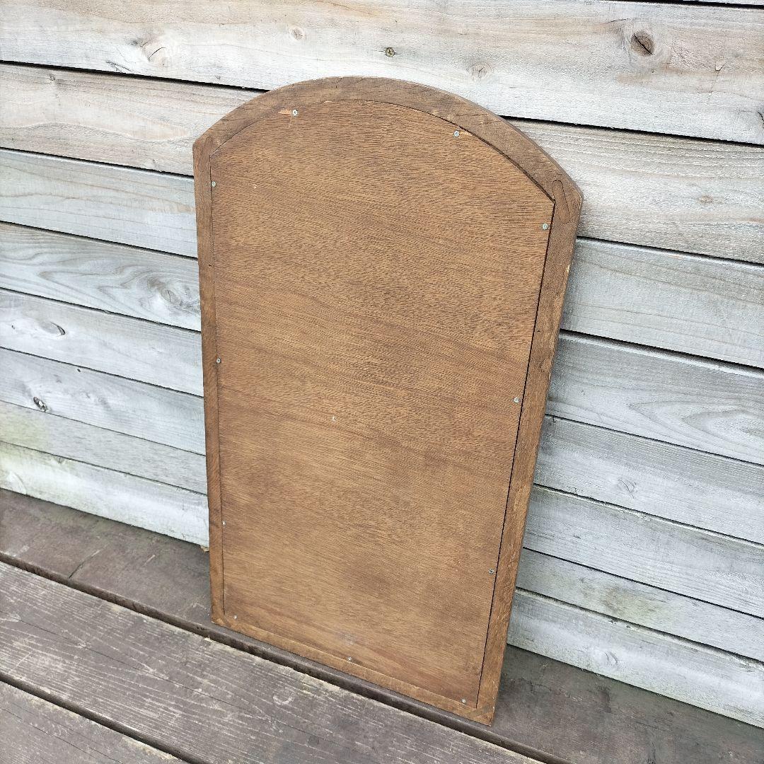 M♦年始Sale東名　北欧ヴィンテージ ウォールミラー アーチミラー