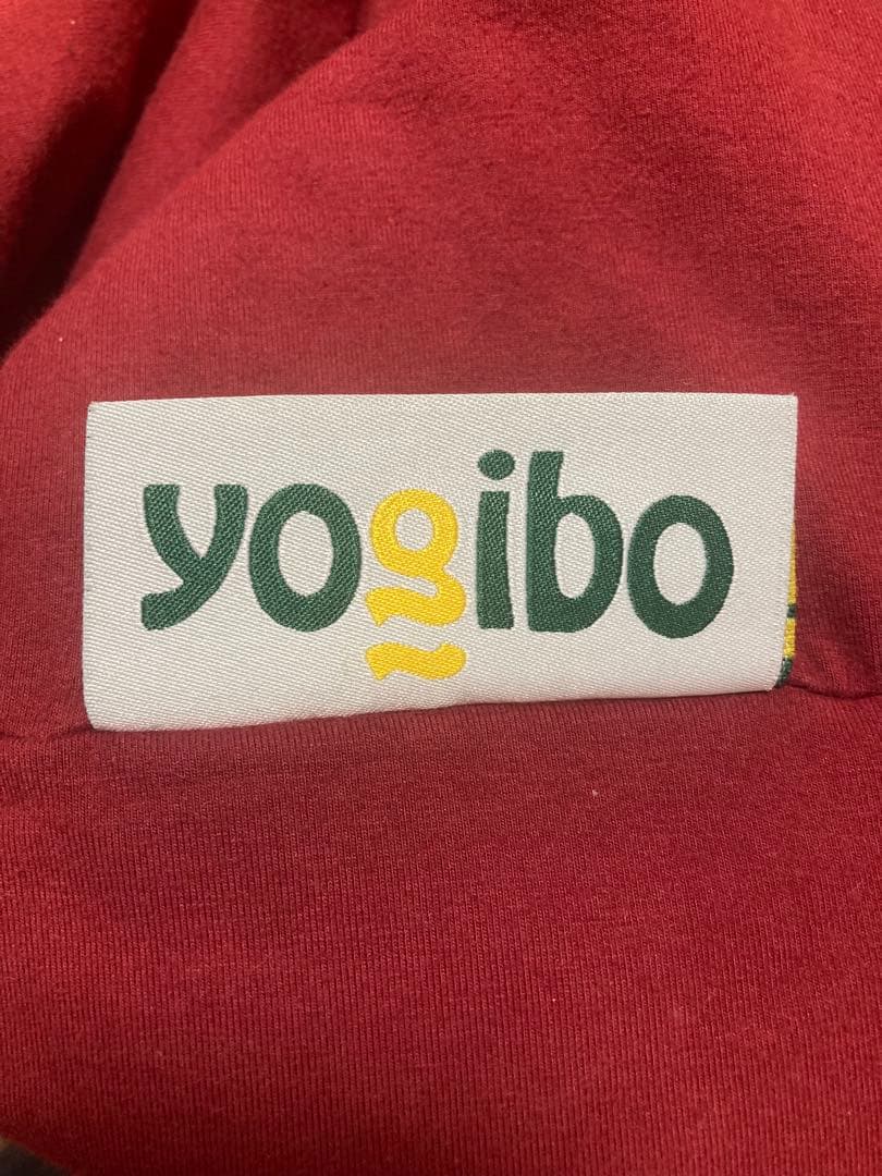 Yogibo 赤 ビーズクッション