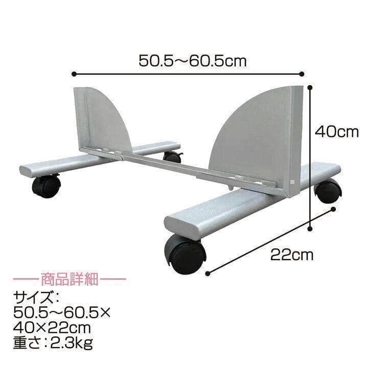 割れない鏡 スタンドミラー 全身鏡 軽量 60×160cm シルバー 1666