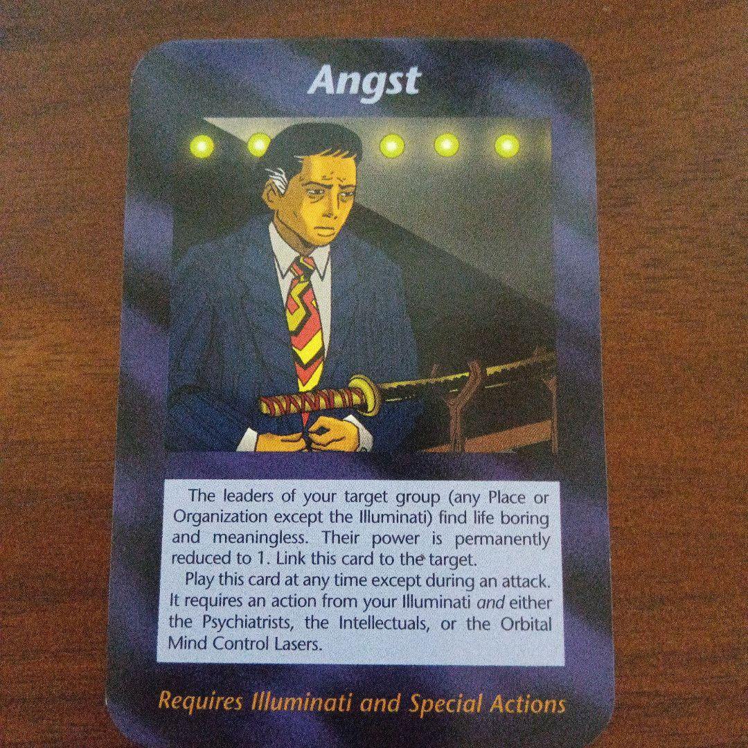 イルミナティカード Angst（懸念） - メルカリ