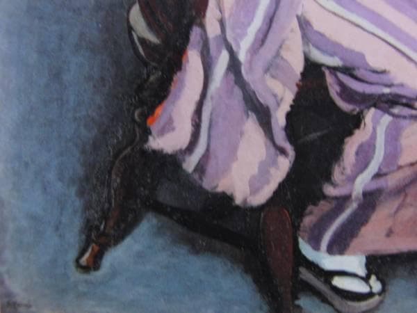 安井曾太郎、【婦人像】、希少画集画、新品高級額・額装付、状態良好