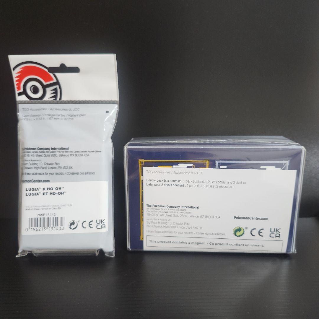 ルギア&ホウオウ プレイマット スリーブ デッキケース 海外ポケモン