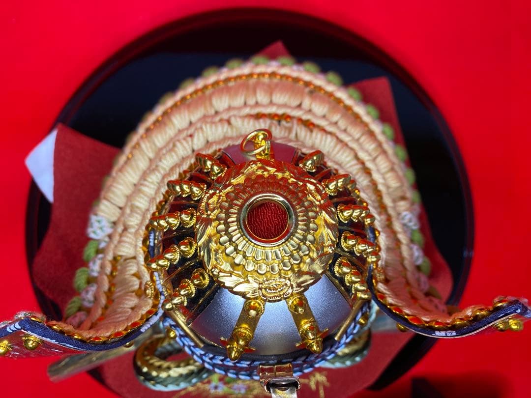 東京久月　五月人形　伊達政宗　兜飾り・甲冑師：玉鳳　作