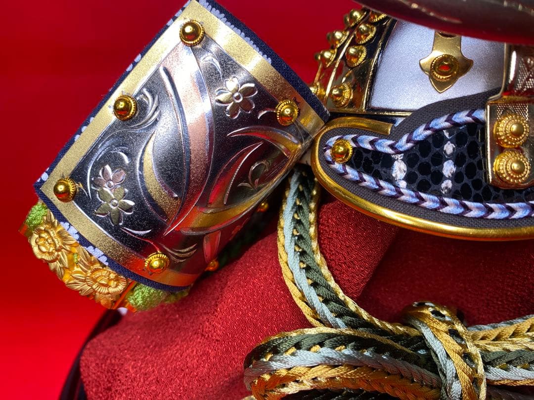 東京久月　五月人形　伊達政宗　兜飾り・甲冑師：玉鳳　作