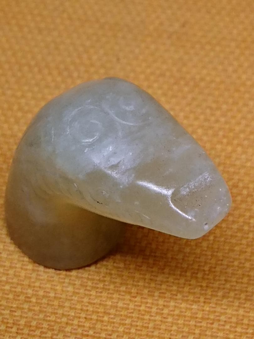 古玉　古美術　古玩　骨董　ヘビ　置物　インテリア　工芸品　美術品　A1681