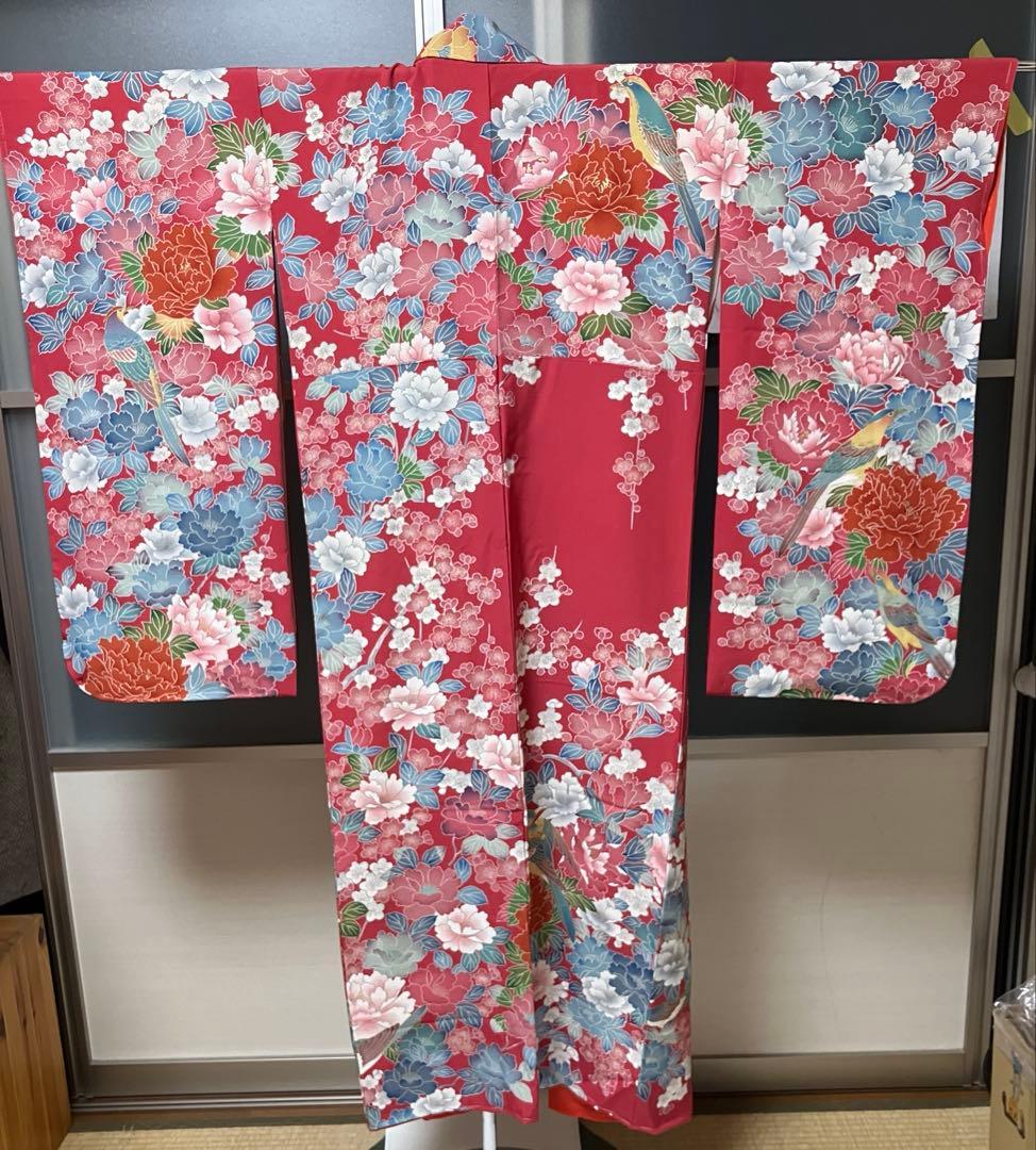 正絹　四つ身　七五三　祝い着