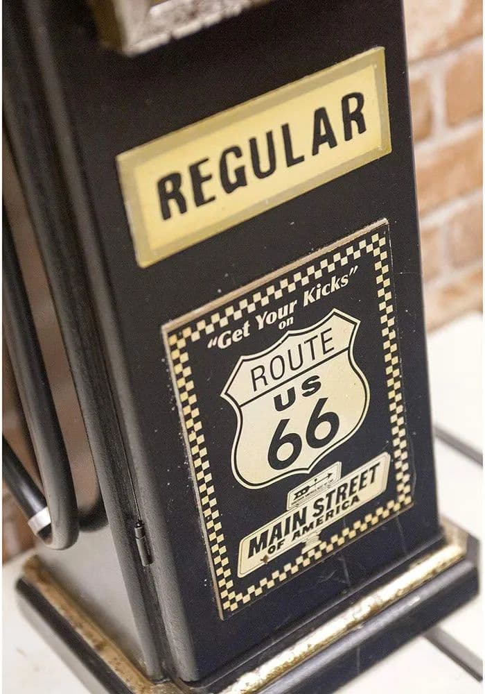 キャビネット 収納ボックス CDホルダー アメリカ雑貨 ガスポンプCDホルダー