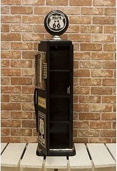 キャビネット 収納ボックス CDホルダー アメリカ雑貨 ガスポンプCDホルダー