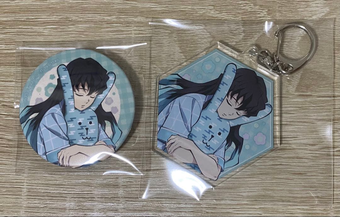 鬼滅の刃 クラフトホリック 時透無一郎 缶バッジ アクリルキーホルダー