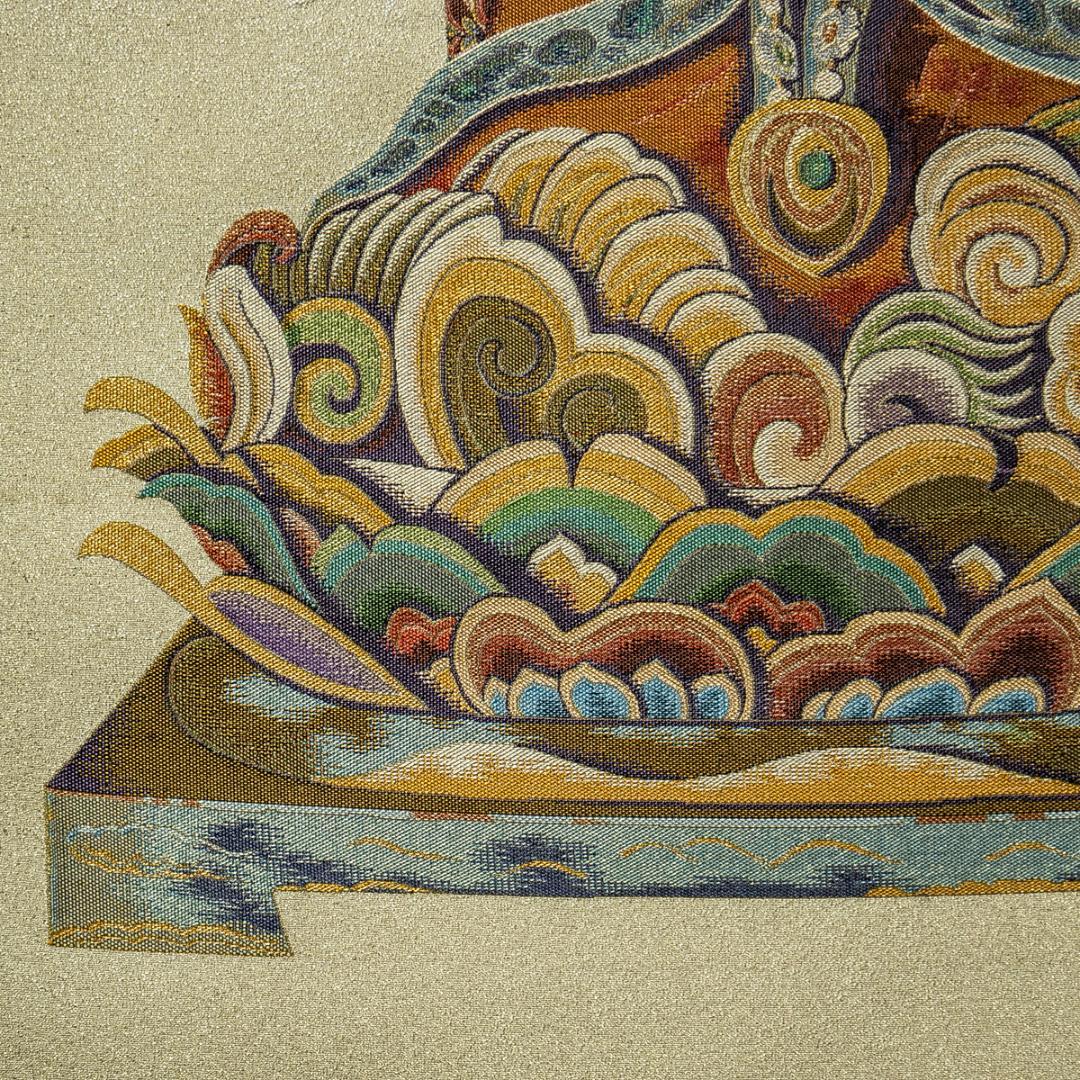 掛軸-1765 吉祥天立像 浄瑠璃寺 刺繍作品 重要文化財 真言律宗小田原山