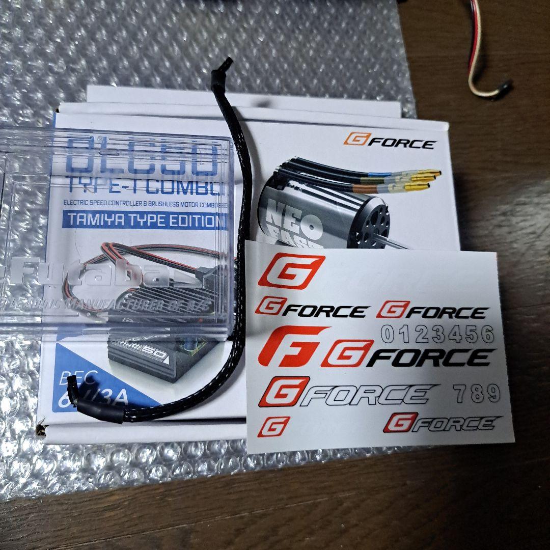 タミヤ EGRESS BLACKEDITION.G-FORCE広坂正美ESC