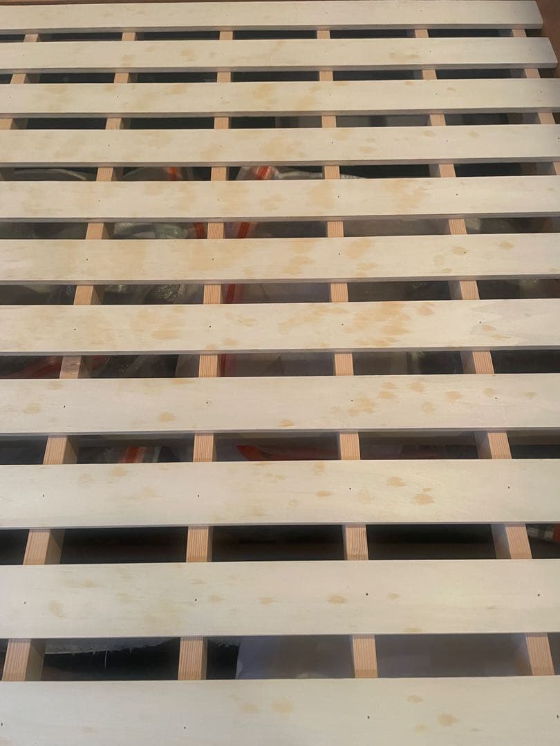 無印良品ダブルベッドフレーム収納付【2月末発送】