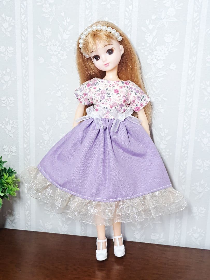 リカちゃんサイズの服 ハンドメイド ワンピース - メルカリ