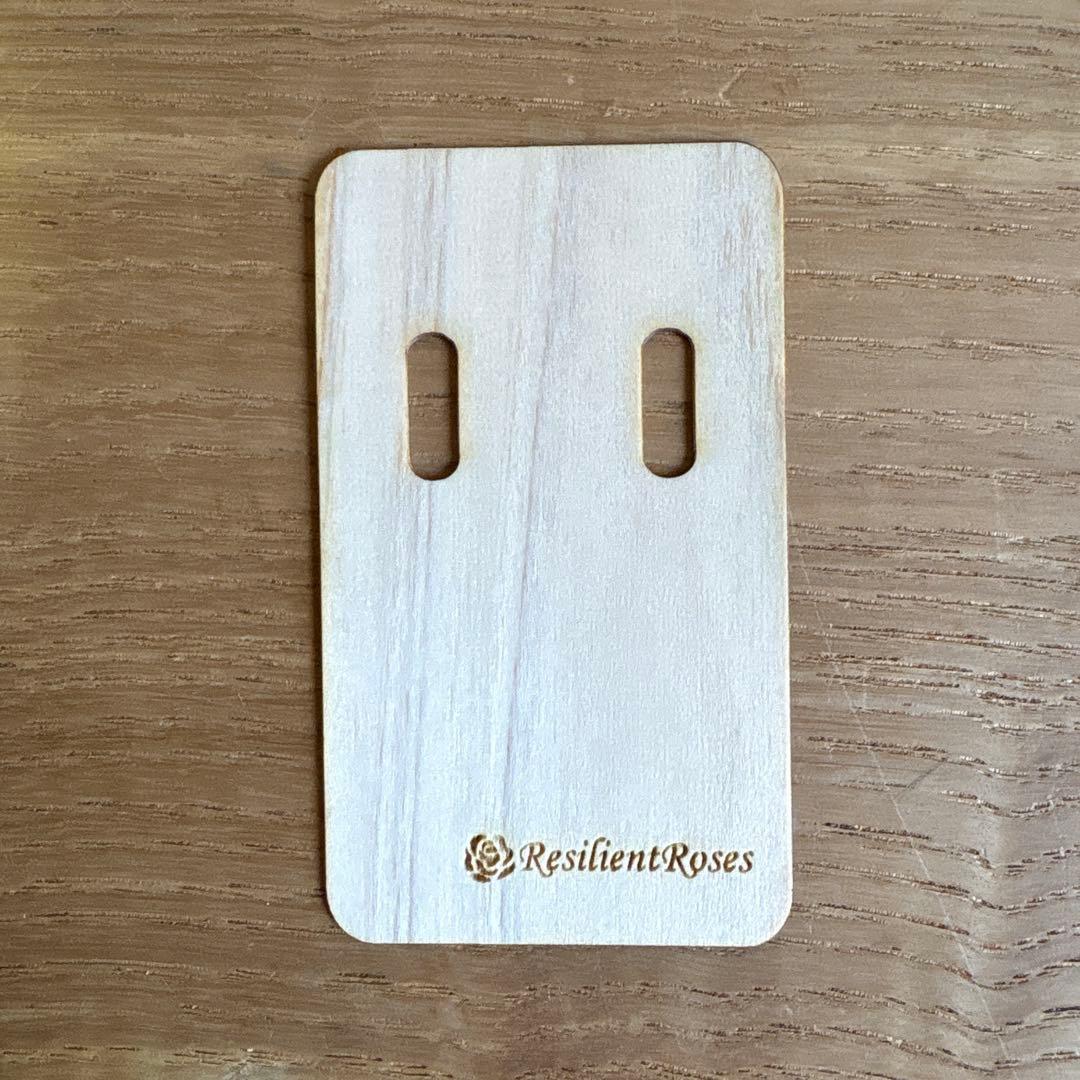 うるみな　ピアス台紙