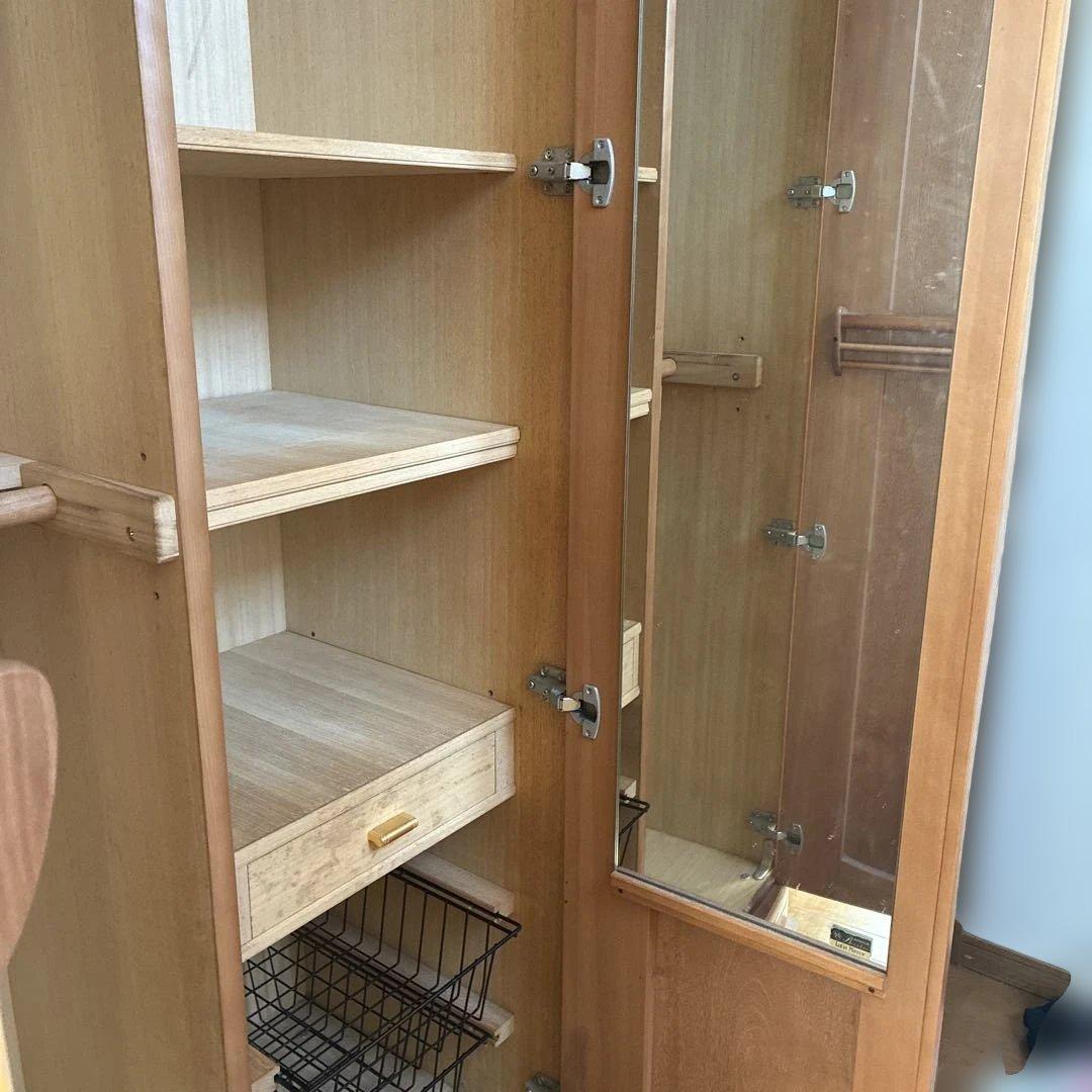 ワードロープ2ドア収納 婚礼タンスのクローゼット - メルカリ