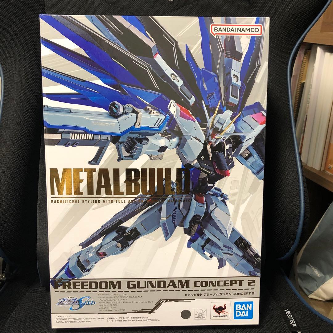 新品未開封　メタルビルド　Zガンダム&フリーダムガンダム CONCEPT2セット