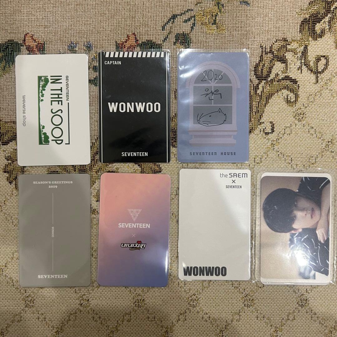 SEVENTEEN セブチ ウォヌ トレカ - メルカリ