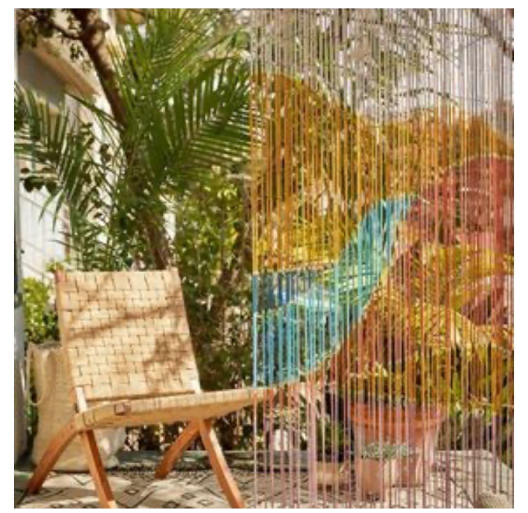 新品　アーバンアウトフィッターズ　バンブーカーテン