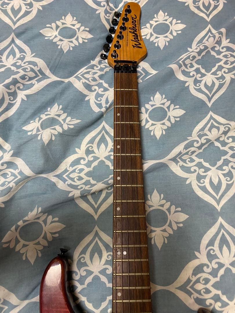 Washburn エレキギター 紫 STEAVE SARAS シグネチャーモデル - メルカリ