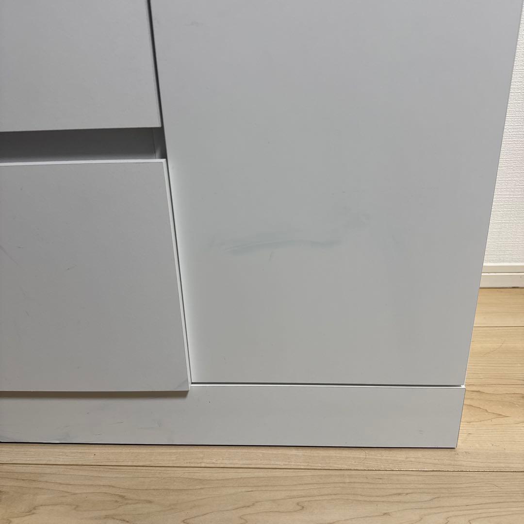 【送料込】LOWYA キッチン収納 引き出し付き