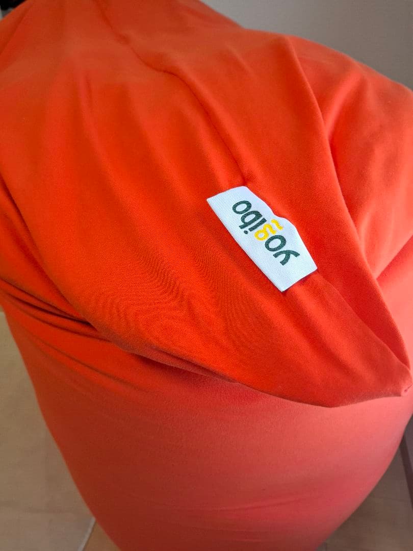 【美品】yogibo Giga Max カバー付き ヨギボーオレンジ