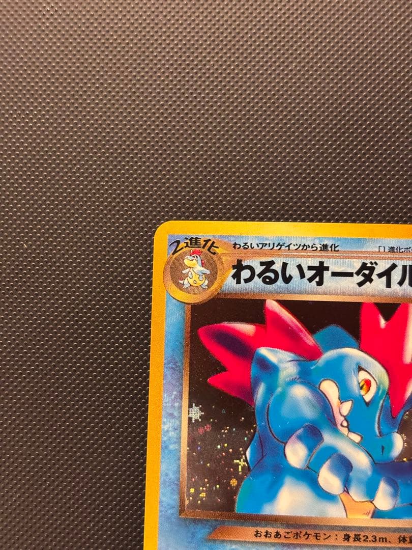 旧裏　極上美品　わるいオーダイル　十字ホロ　★neo 闇、そして光へ