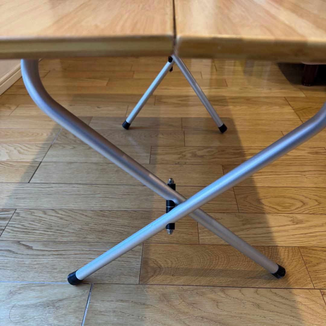 ジャンク品】スノーピーク ワンアクションローテーブル竹LV-100T