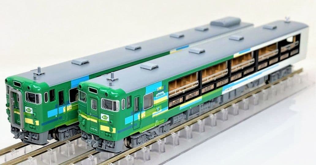 最新ロッド・新品・未開封 キハ48 びゅうコースター 風っこ 夏姿 2両