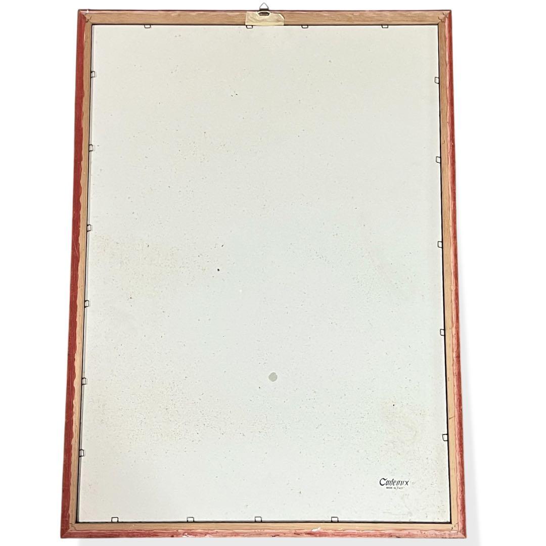 希少 レア 54×74 ヴォーグ パブミラー アンティーク 鏡 インテリア 壁掛