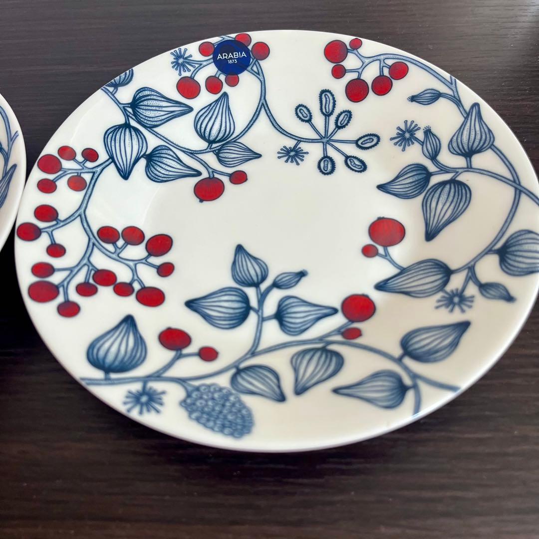 アラビア ルノ プレート 16.5cm フロストベリー　2枚セット　150