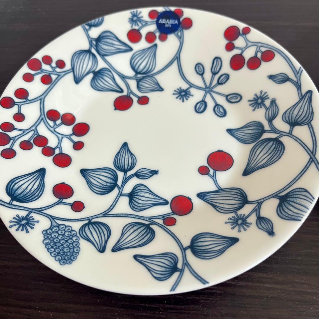アラビア ルノ プレート 16.5cm フロストベリー　2枚セット　150