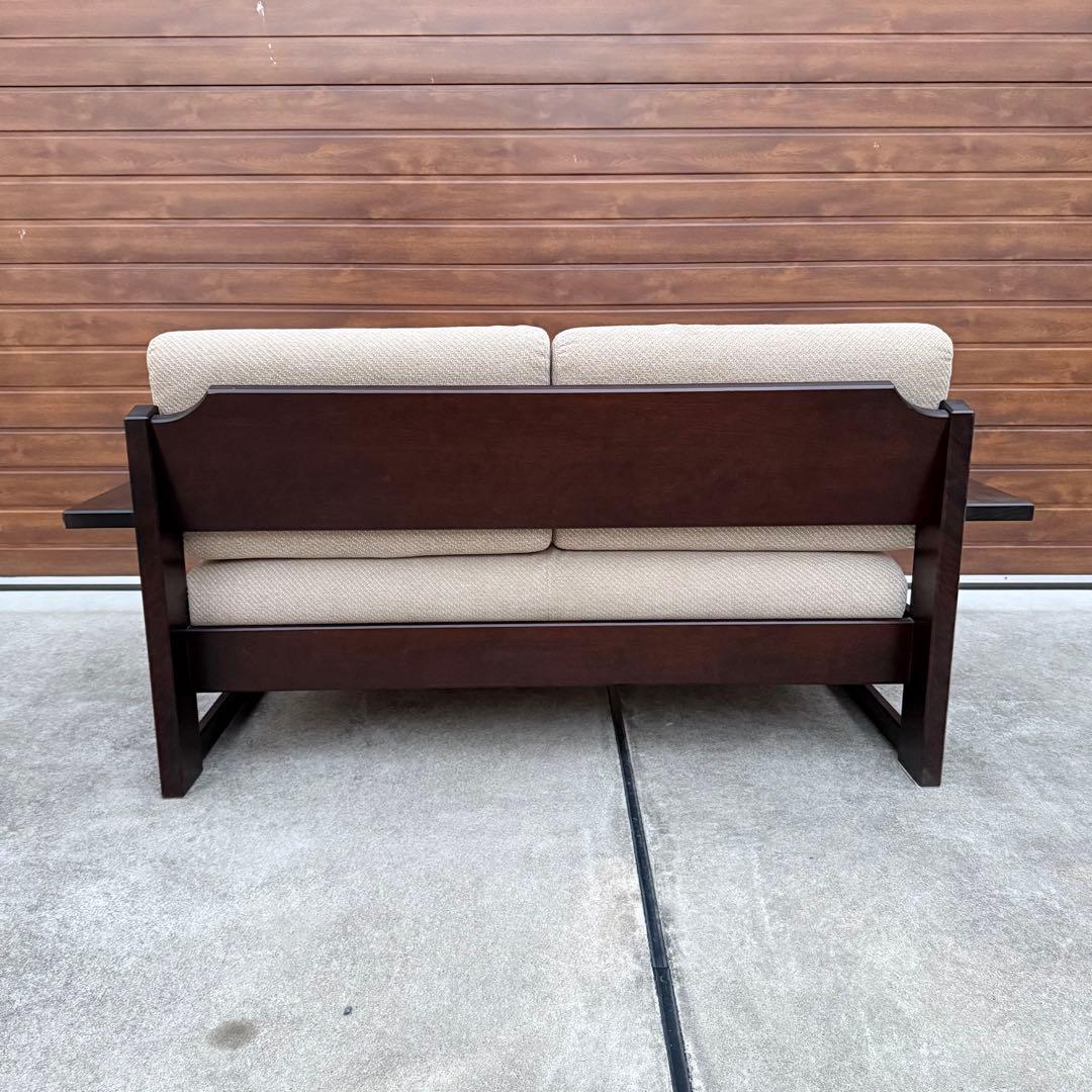 美品 飛騨産業 北海道民芸家具 カウチ ソファ 購入価格38万