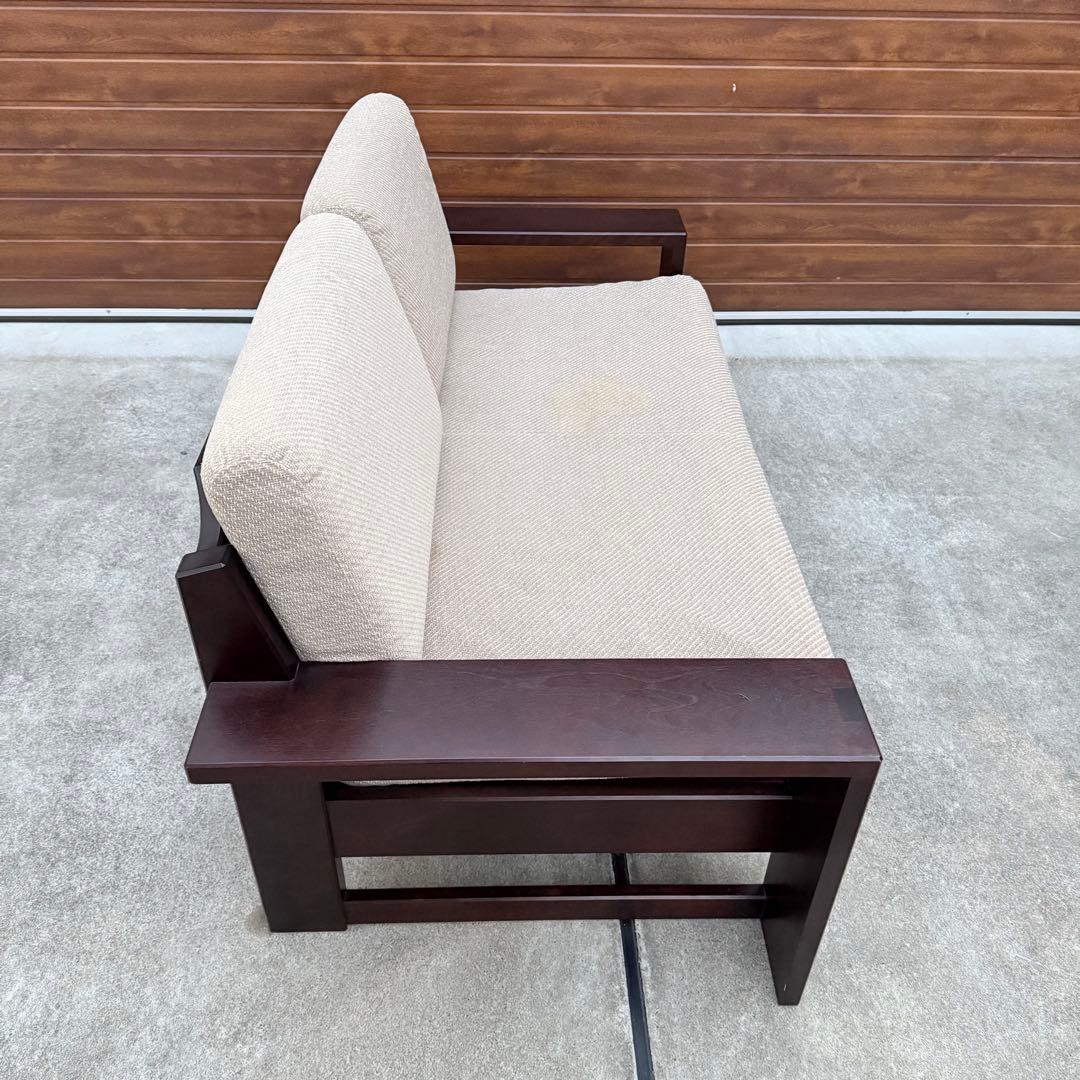 美品 飛騨産業 北海道民芸家具 カウチ ソファ 購入価格38万