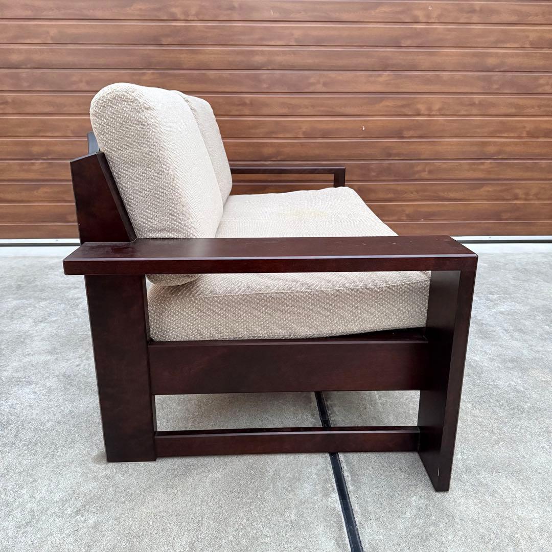 美品 飛騨産業 北海道民芸家具 カウチ ソファ 購入価格38万