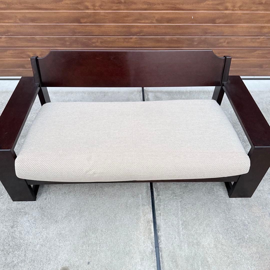 美品 飛騨産業 北海道民芸家具 カウチ ソファ 購入価格38万